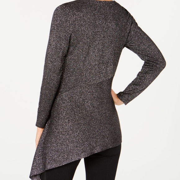 🎉 🎈 Alfani Asymetrical Metallic Sweater EUC!!! - Picture 2 of 7
